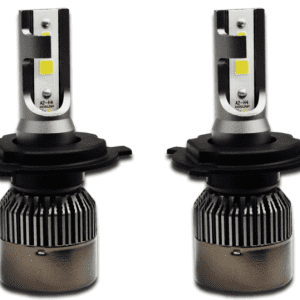 Set 2 becuri LED auto R6 H4 80W – 4000Lm 6000k