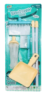Set 6 piese de curatenie pentru copii Sanitary ware albastru
