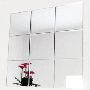 Set10 Oglinzi Decorative Design PATRAT 20 X 20 cm Acrilice Cristal – Diamant – Fagure