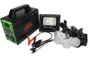 Sistem solar iluminare led GD-150 cu panou solar 4 becuri