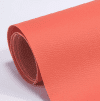 Sul autoadeziv din piele ecologica (imitatie piele) 0.75 x 2.5m PORTOCALIU