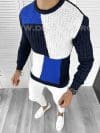 Pulover barbati gros slim fit bleumarin T3611 103-5* E