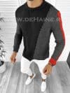Pulover barbati gros slim fit negru T3619 95-3-5 E/U1 W10 5