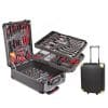 Trusa completa de SCULE 256 piese in valiza cu roti Troller