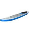 HOMCOM Placa SUP gonflabila cu Accesorii incluse, Stand Up Paddle pentru Adulti si Adolescenti, 305x80x15cm Albastru si Alb