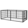 Tarc de joaca pentru animale PawHut de 82,5-150x61cm, 6 panouri, lungime reglabila | AOSOM RO
