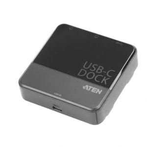 Mini Docking station USB tip C la 2 x HDMI 4K + USB-A, ATEN UH3233