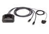 Switch KVM USB-C 4K DisplayPort 2 porturi, ATEN US3312