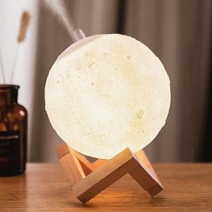 Umidificator de Aer 15cm LAMPA LUNA 880ml Difuzor
