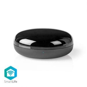 Telecomanda inteligenta Wi-fi Infrarosu, Nedis WIFIRC10CBK
