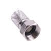 Conector F tata cu garnitura 7.5mm, WTY0502