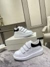 Adidasi barbati casual albi cu negru 12101