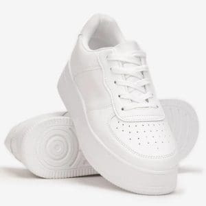Adidasi barbati casual albi 12169 A29-3