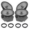 Pachet difuzoare auto Hertz Uno dedicat Skoda Kamiq 2018-, RMS 75W