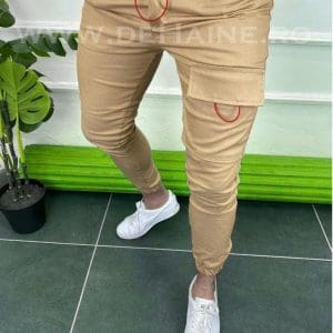 Pantaloni barbati camel casual B3627 16.4-1
