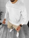 Hanorac barbati alb slim fit K151 52-3- N9-2* E 55-5 /58-4