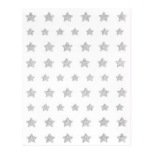 Abtibild unghii Silver Stars