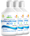 Pachet 3 x Acid Hialuronic Lichid 100Mg Super Concentrat, 500 ml | Swedish Nutra