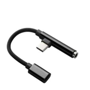 Adaptor 2 in 1 Type-C – Jack 3.5mm/Type-C