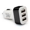 Adaptor Priza Bricheta MRG 12-24V Auto 3 x USB Negru C280