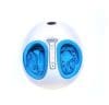 Aparat de Masaj Shiatsu pentru Picioare, 40W, Telecomanda, Timer 5-30 Minute, Alb Albastru