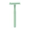 Aparat de ras Classic Safety Razor Techstar® SR3, Aliaj de Zinc, Cu Lame De Rezerva, Reutilizabil, Ecologic, Verde