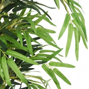 Arbore din bambus artificial 1095 de frunze 150 cm verde