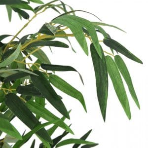 Arbore din bambus artificial 1216 de frunze 180 cm verde