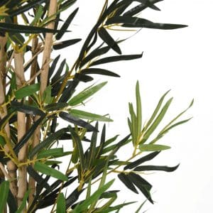 Arbore din bambus artificial 368 de frunze 80 cm verde