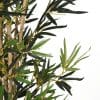 Arbore din bambus artificial 552 de frunze 120 cm verde