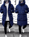 Geaca barbati groasa bleumarin de iarna B6191 59-3 E