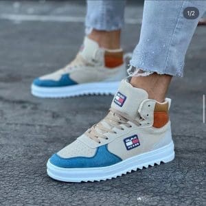 Adidasi barbati casual bej B9827 E