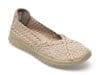 Balerini SKECHERS gri, PUREFLEX3, din piele ecologica