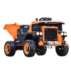 Basculanta electrica pentru 2 copii, Kinderauto BJDQ818 120W 12V 10Ah PREMIUM, culoare Galbena