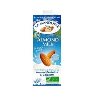 Băutură Vegetală de Migdale Fără Zahăr, 1000ml | La Mandorle