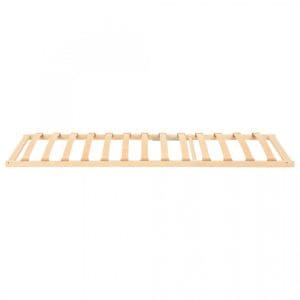 Bază de pat cu șipci, 13 șipci, 90×200 cm