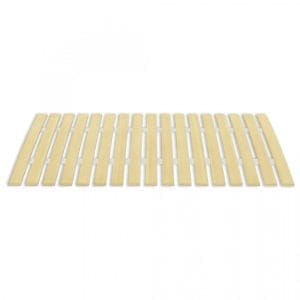 Bază de pat cu șipci, 17 șipci, 70×200 cm