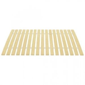 Bază de pat cu șipci, 17 șipci, 90×200 cm