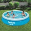 Bestway Piscină gonflabilă Fast Set, 366×76 cm, rotundă, 57273