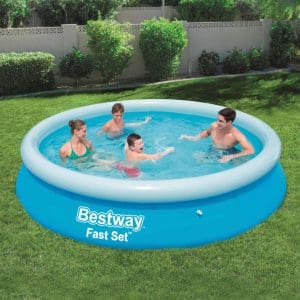 Bestway Piscină gonflabilă Fast Set, 366×76 cm, rotundă, 57273