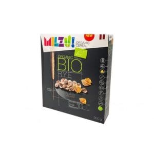 FULGI DE SECARA SI OVAZ CU MIERE, MILZU!, ECO, 300G