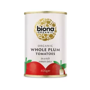 Roșii decojite eco, 400g | Biona
