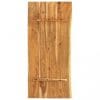 Blat lavoar de baie, 140x52x2,5 cm, lemn masiv de acacia