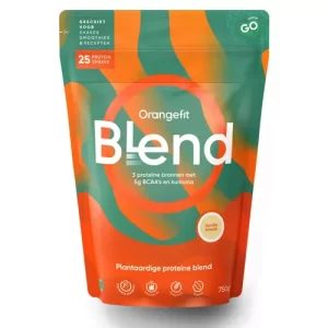 Proteine Blend – Mix de Proteine Vegetale, Vanilie, 750g | Orangefit