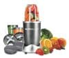 Blender Nutribullet 600 W, 1 Treapta de Viteza, Lama Dubla de Extragere, Cupa Inalta 0.7l, Gri Inchis