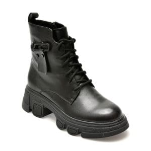 Bocanci EPICA negri, 900, din piele naturala