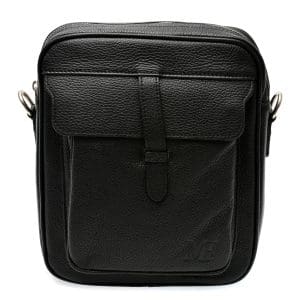 Borseta MARIO FERRETTI negru, BB74, din piele naturala