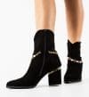 Botine dama Zakari Negre