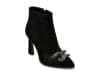 Botine EPICA negre, K330015, din piele intoarsa