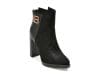 Botine LAURA BIAGIOTTI negre, 8369, din material textil